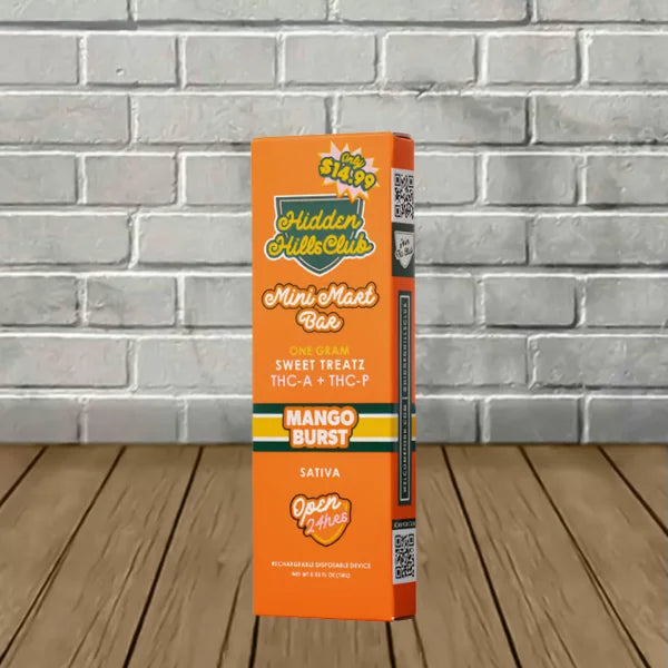Hidden Hills Mini Mart Bar Sweet Treatz THCa + THCP Disposable 1g