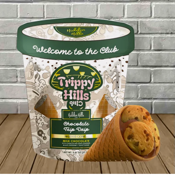 Hidden Hills Trippy Blend Mushie Conez 2ct Best Price