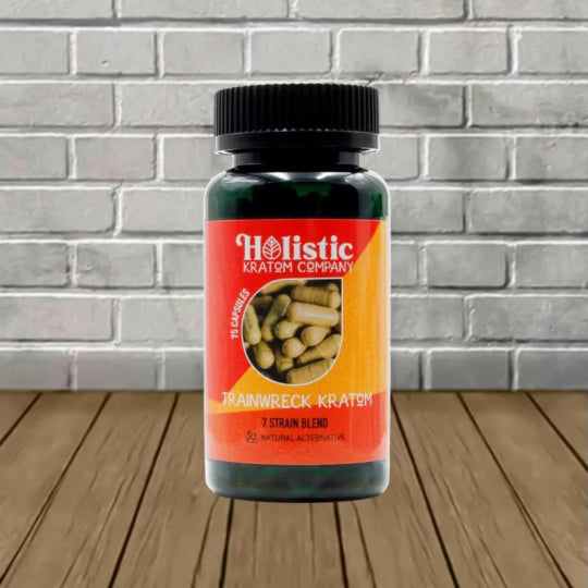 Holistic Kratom Trainwreck Kratom Capsules