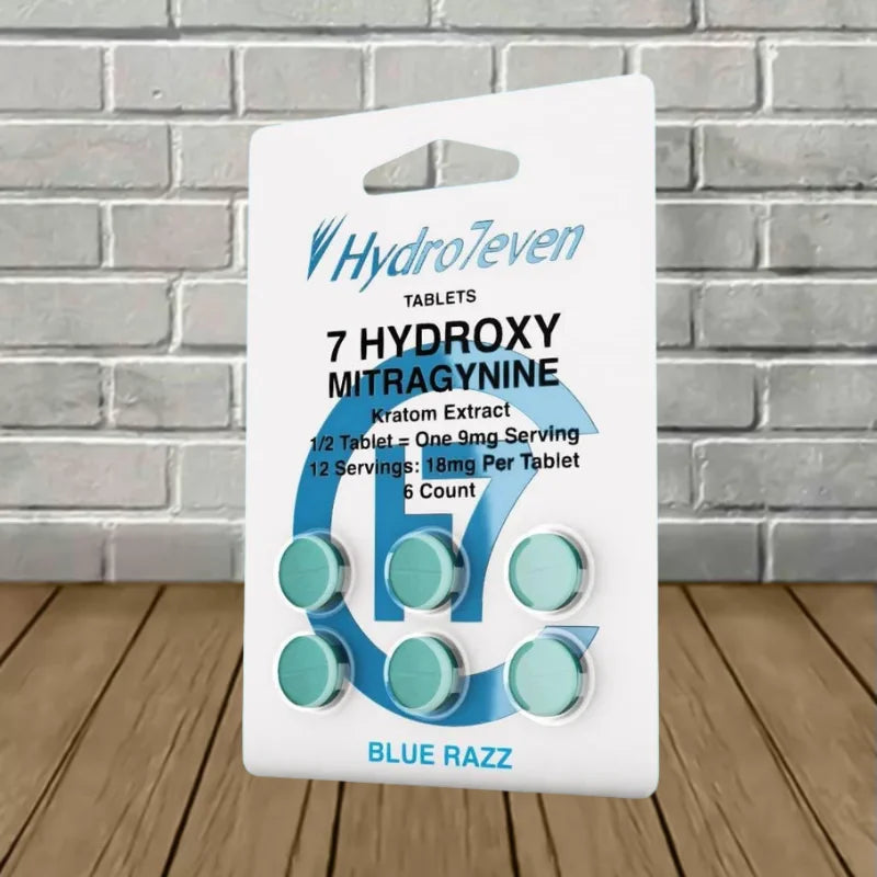 Hydro7even 7-Hydroxy Mitragynine Kratom Extract Tablets Full Case (20ct)