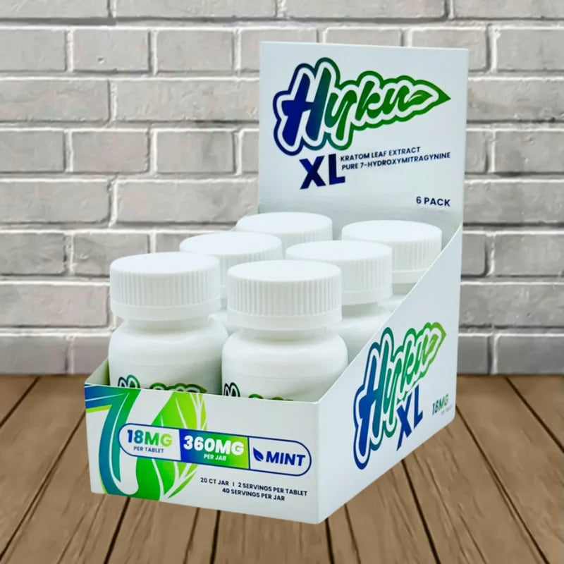 Hyku 7-Hydroxy Extract Tablets Bulk Case Deal