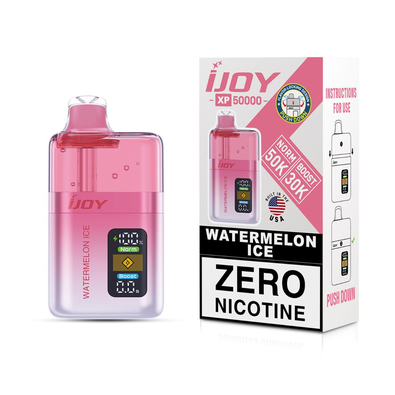 IJoy XP50000 Zero Nicotine Disposable (50000 Puffs)