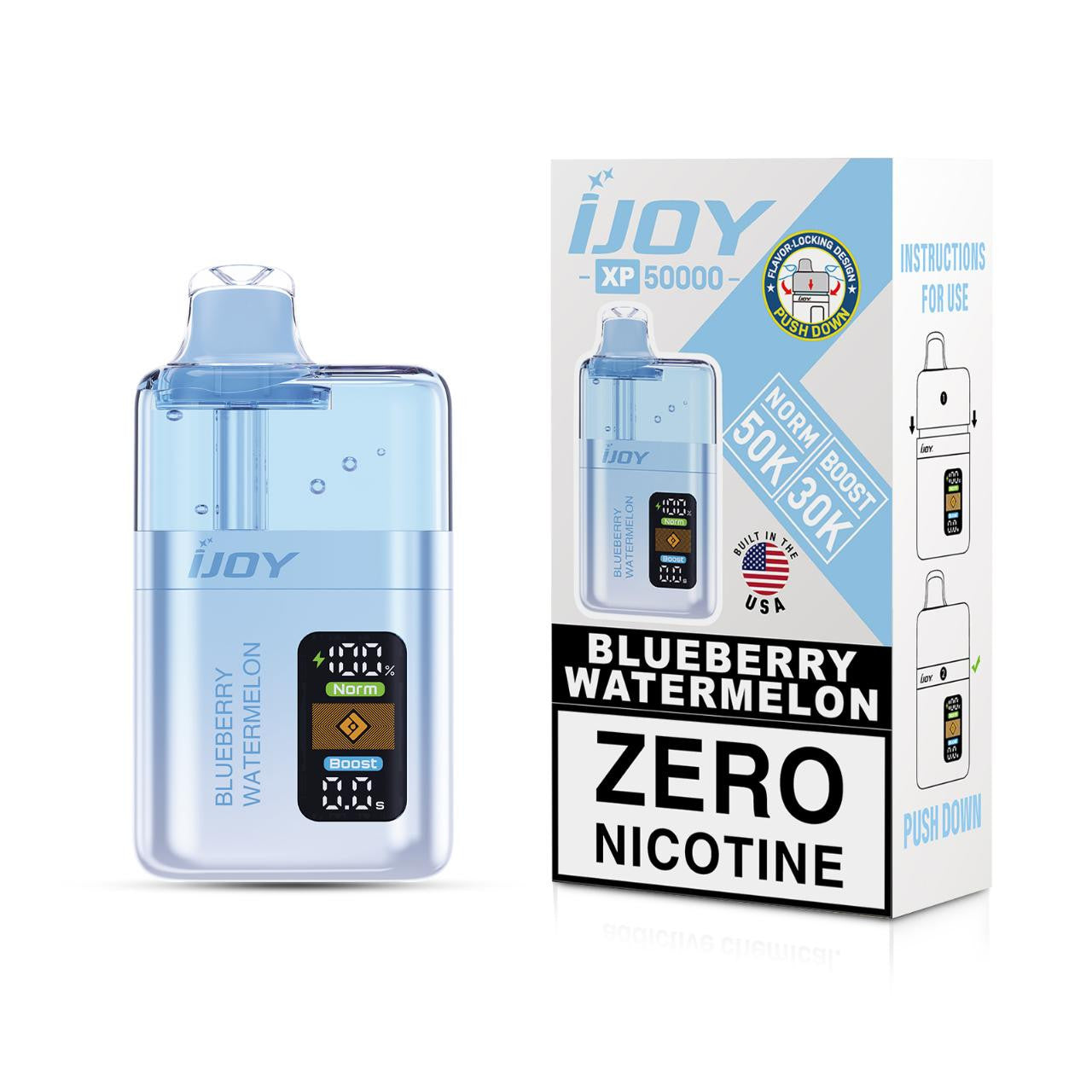 IJoy XP50000 Zero Nicotine Disposable (50000 Puffs)