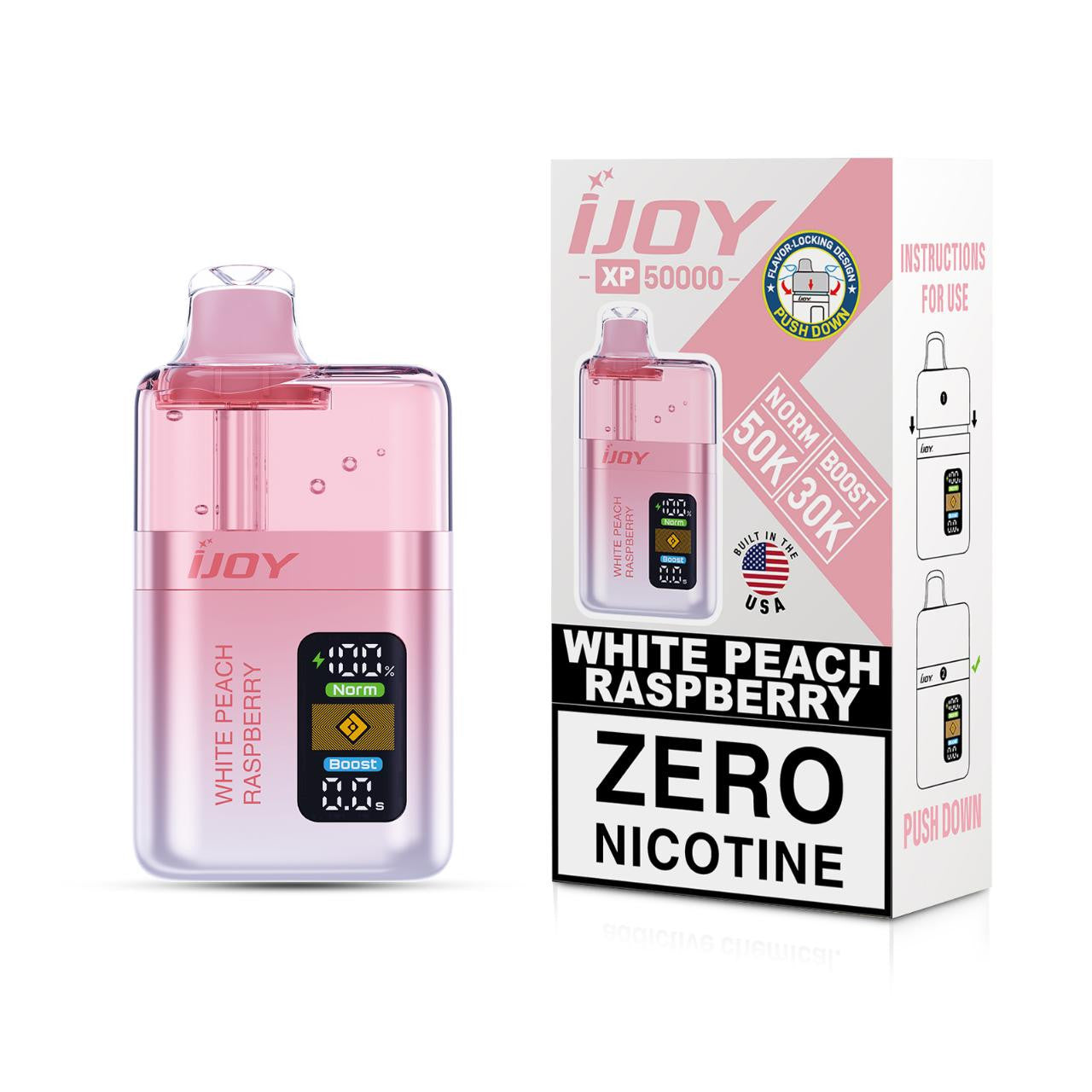 IJoy XP50000 Zero Nicotine Disposable (50000 Puffs)