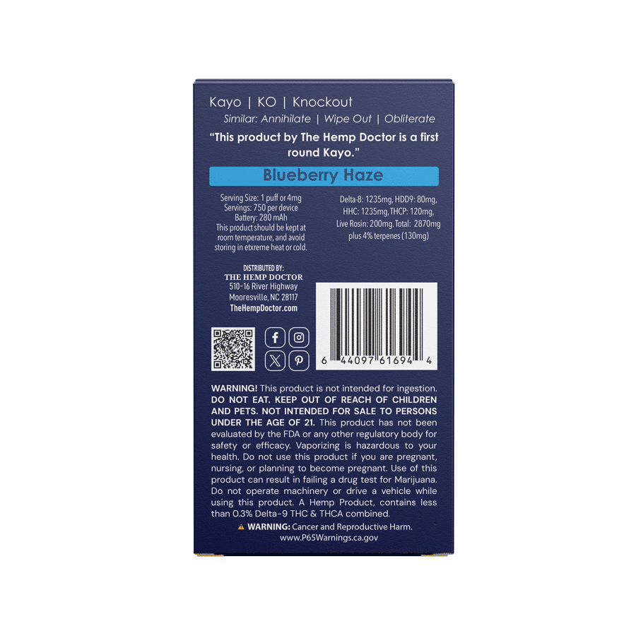 Kayo | Original THC Blend Disposable Vape (3g)