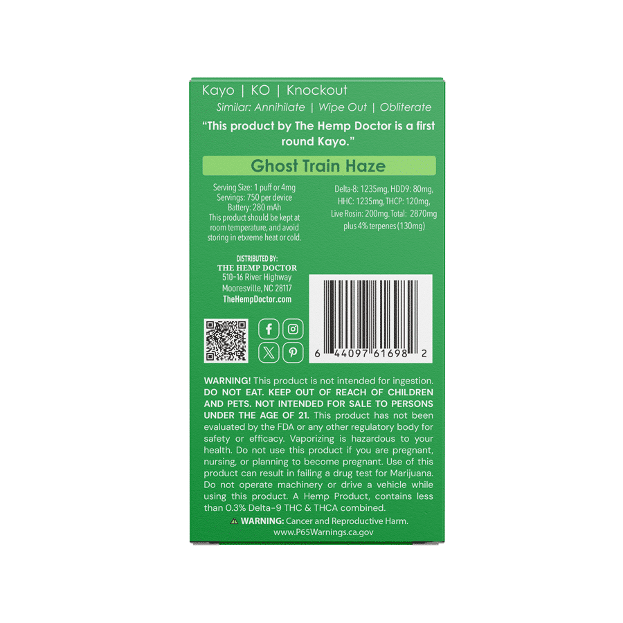 Kayo | Original THC Blend Disposable Vape (3g)