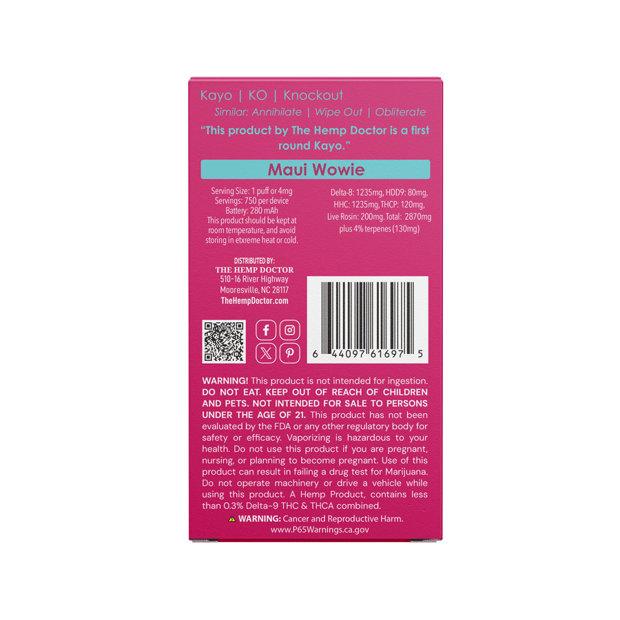 Kayo | Original THC Blend Disposable Vape (3g)