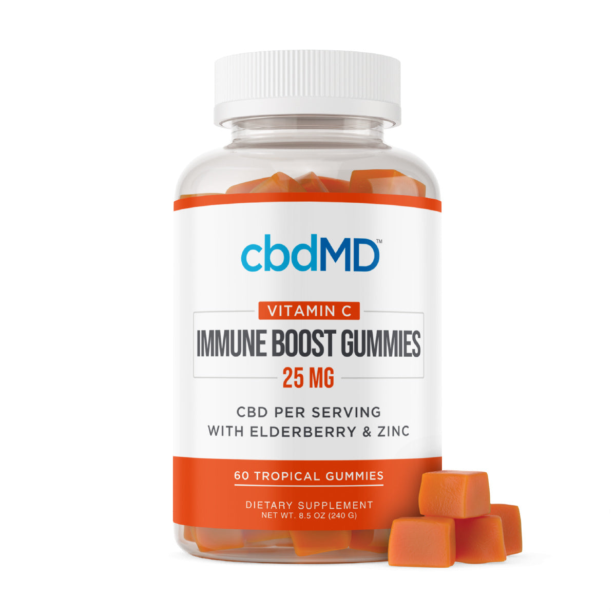 cbdMD Broad Spectrum CBD Immune Boost Gummies