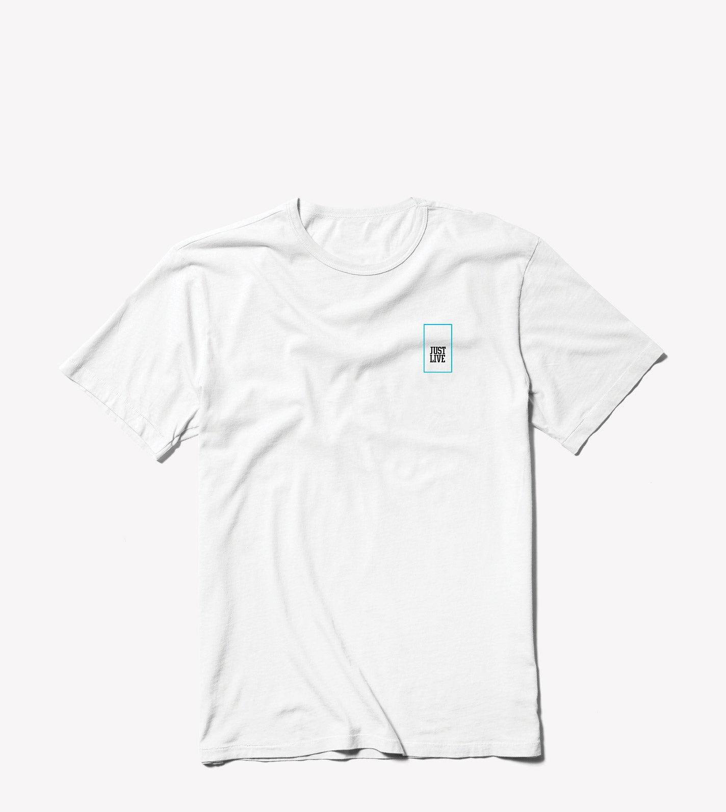 Just Live Outline Logo | Short Sleeve