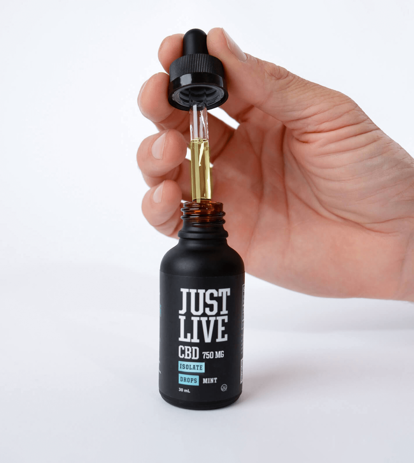 Just Live Isolate Mint Drops - 750MG
