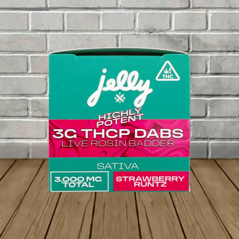 Jelly THCP High Potency 3g Dabs Live Rosin Badder