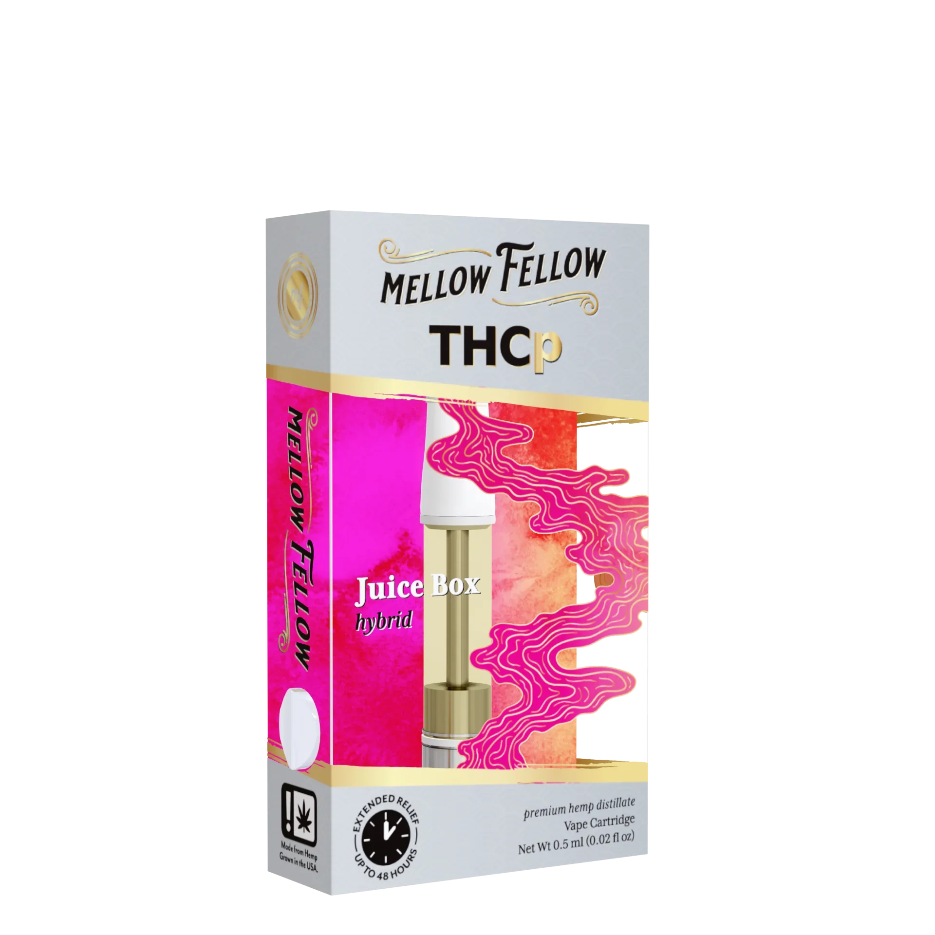 Mellow Fellow THCp 0.5ml Vape Cartridge - Juice Box (hybrid) Best Price