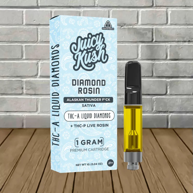 Juicy Kush Diamond Rosin THCa + THCp 1g Vape Cart Best Price