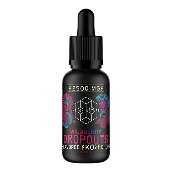 Hi On Nature 2500mg KNOCKOUT DROPOUTS - 3 FLAVORS Best Price