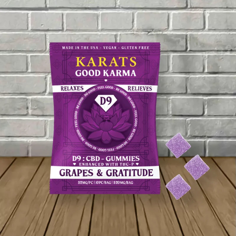 Karats Good Karma D9 + CBD Gummies 520mg Best Price