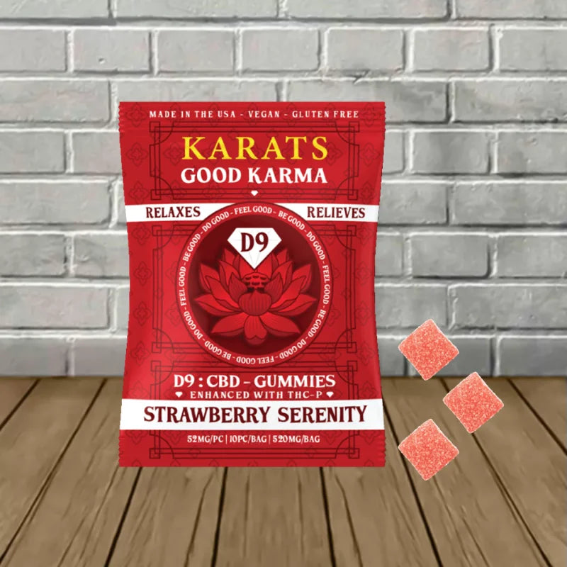 Karats Good Karma D9 + CBD Gummies 520mg Best Price