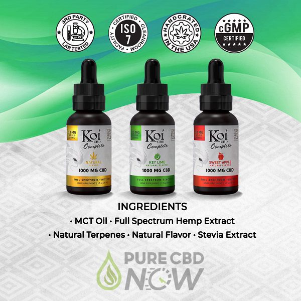 Koi Complete Full Spectrum CBD Tincture 30mL Best Price