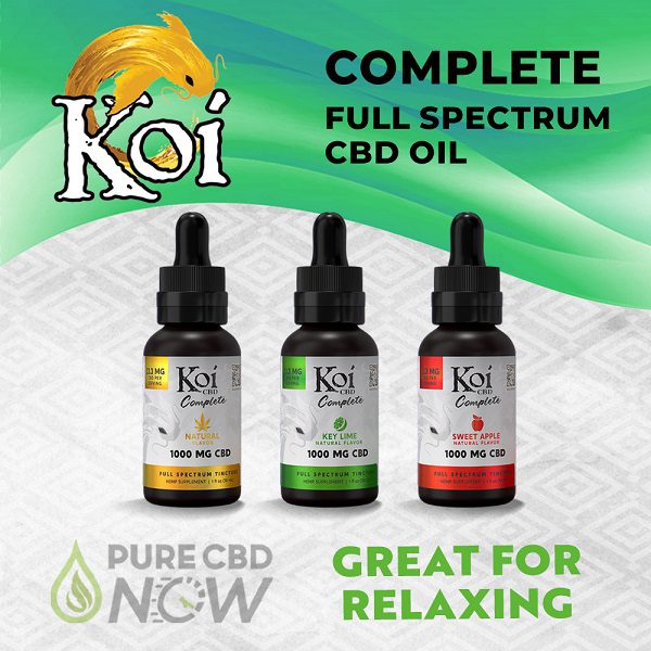Koi Complete Full Spectrum CBD Tincture 30mL Best Price