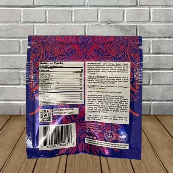 Koi Double Dragon Immortal Strength Gummies 500mg Best Price
