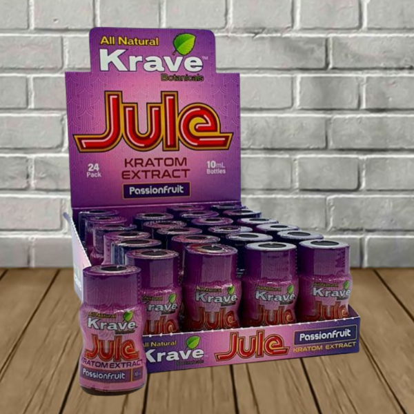 Krave Botanicals Jule Kratom Extract Shot Case 24ct Best Price