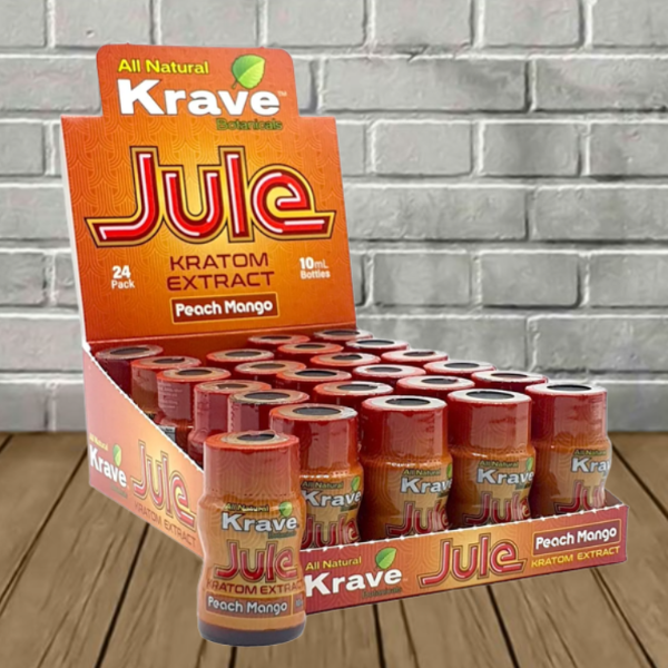 Krave Botanicals Jule Kratom Extract Shot Case 24ct Best Price