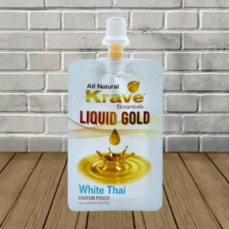 Krave Botanicals Liquid Gold Kratom Extract Pouch 20g Best Price