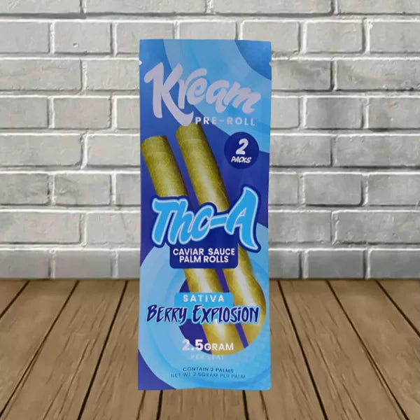 Kream Caviar Sauce Palm Leaf THCa Pre-rolls 5g Best Price