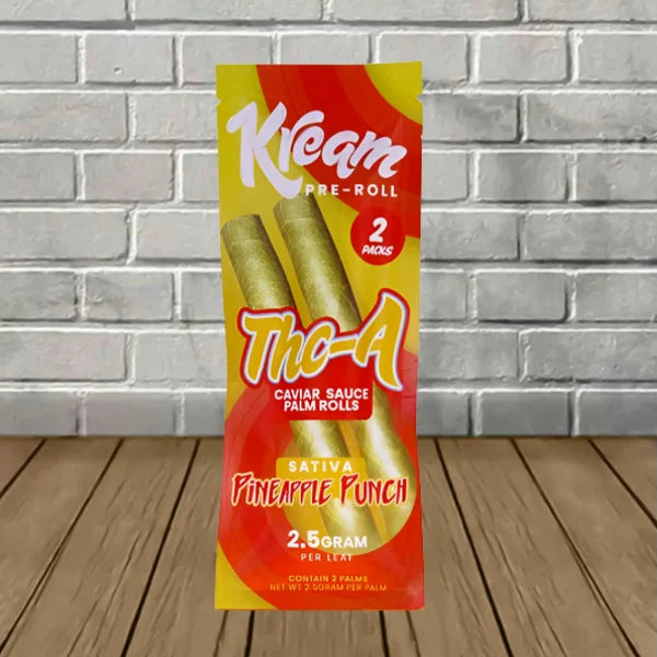 Kream Caviar Sauce Palm Leaf THCa Pre-rolls 5g Best Price