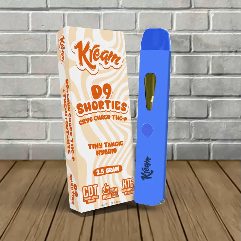 Kream D9 Shorties Cryo Cured THC-P Disposable Vape 2.5g