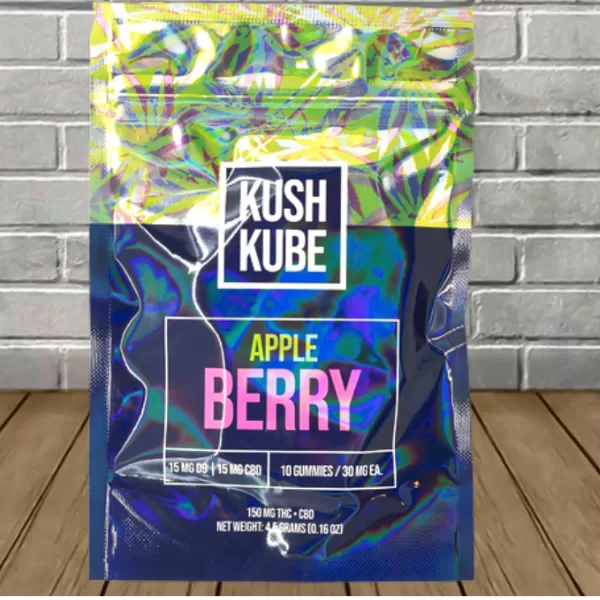 Kush Kube Delta 9 THC Gummies 300mg Best Price