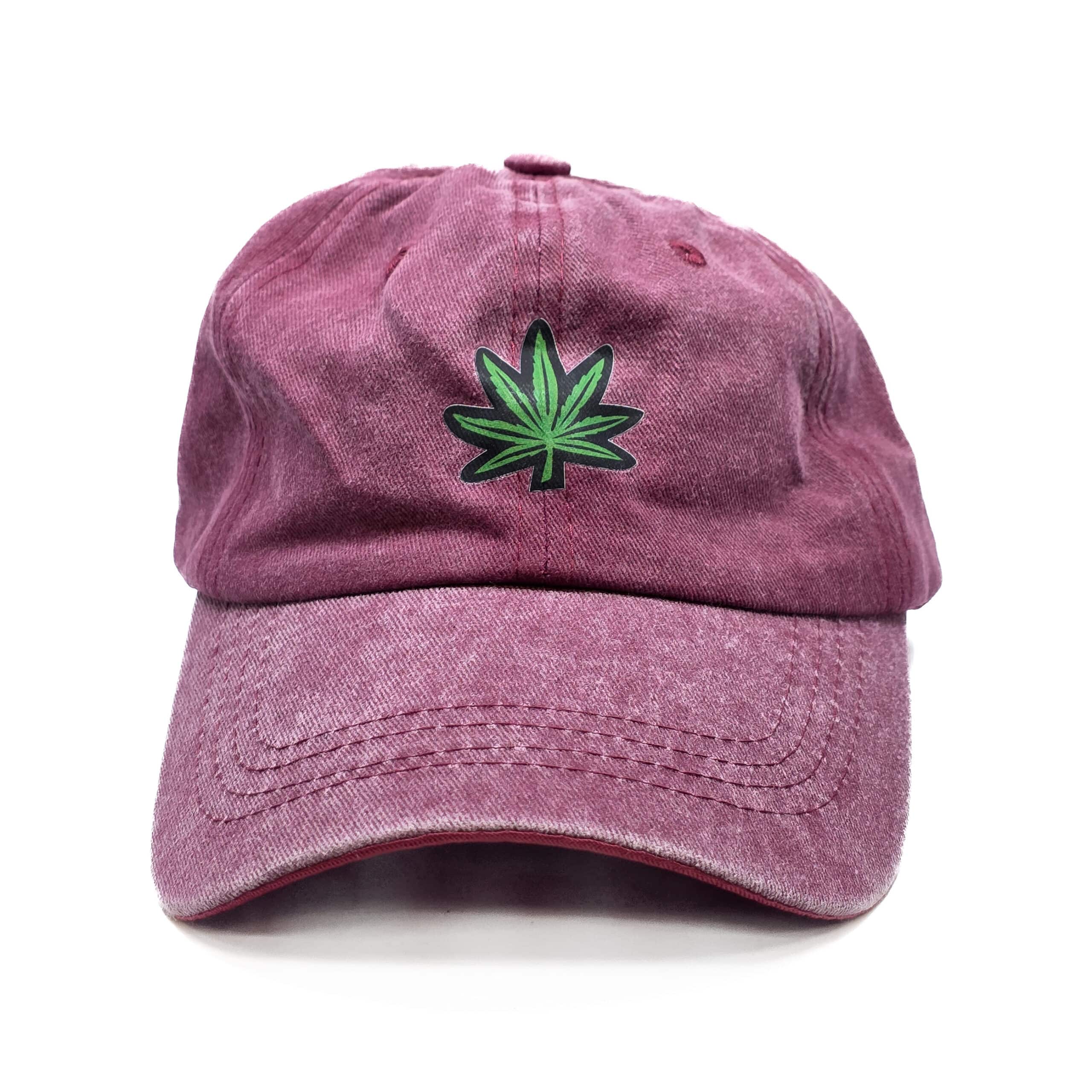 The Hemp Doctor Vintage Weed Leaf Dad Hat