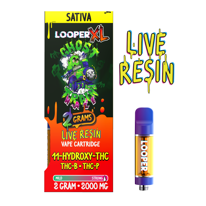 Looper XL Cartridge 2g: Ghost Train Haze by Looper Vape