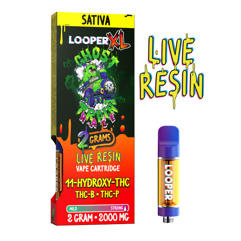 Looper XL Cartridge 2g: Ghost Train Haze by Looper Vape