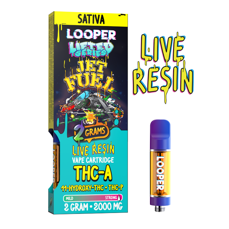 Lifted Series 2g Cartridge: Jet Fuel by Looper Vape