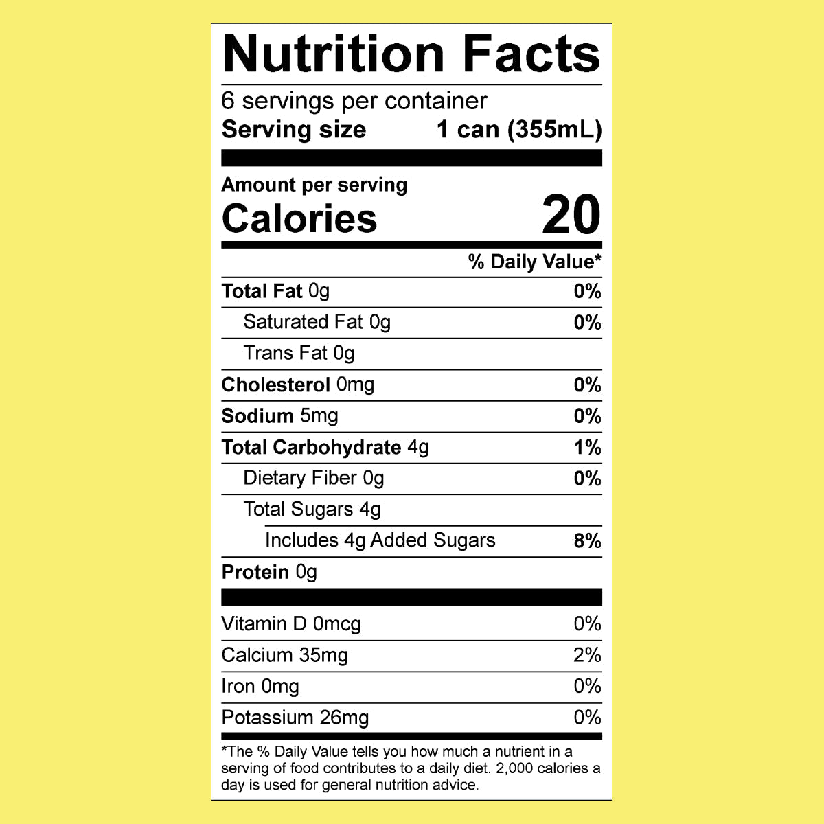 Cycling Frog Lemon THC Light Seltzer, 6pk