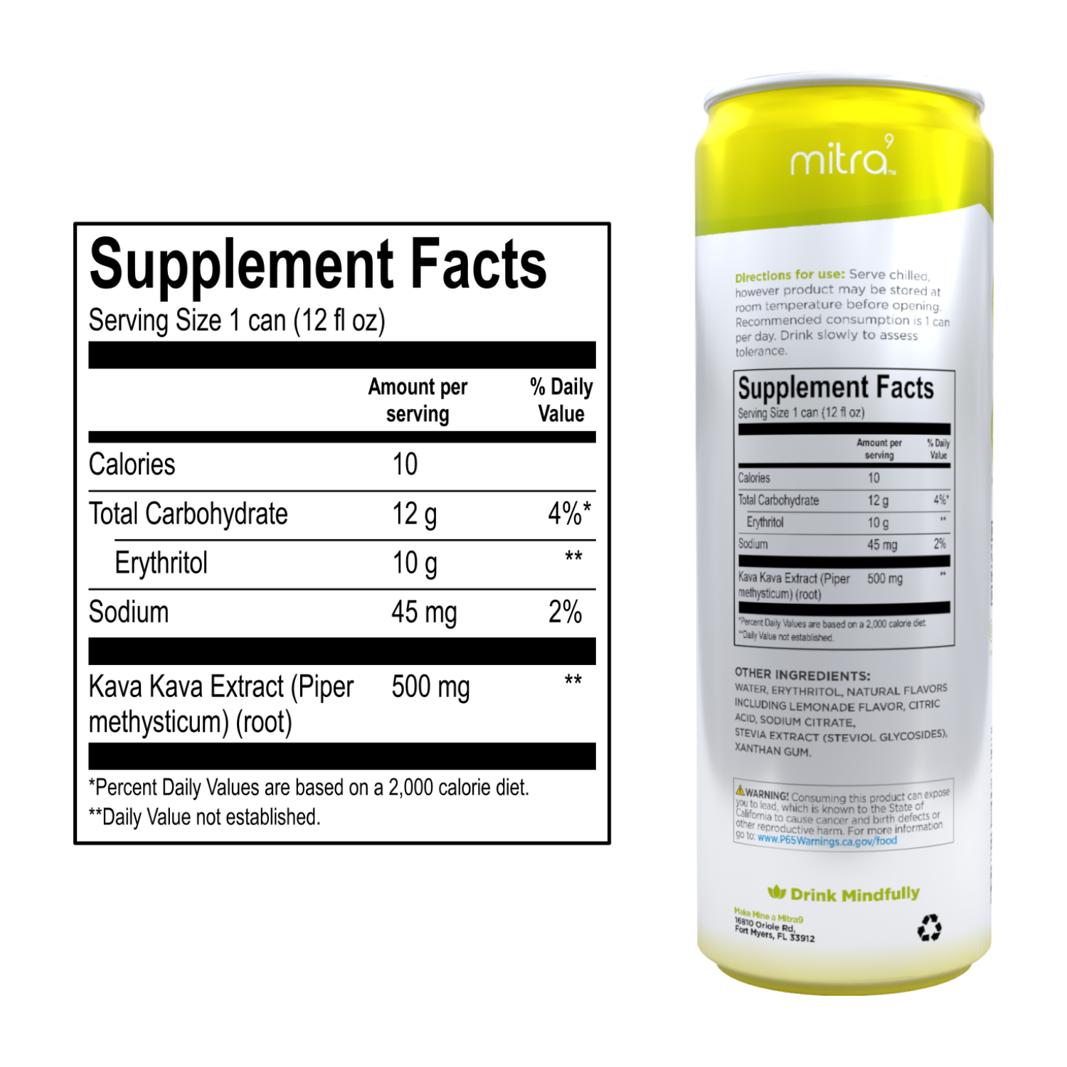 Mitra9 KAVA Lemonade