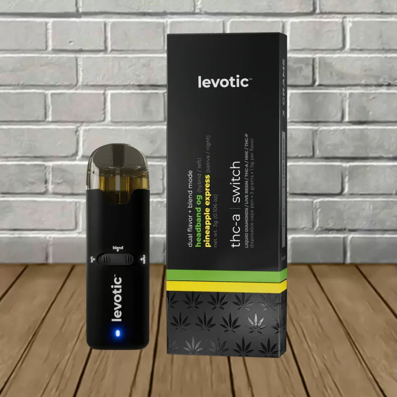 Levotic THC-A Switch Live Resin Disposable 3g