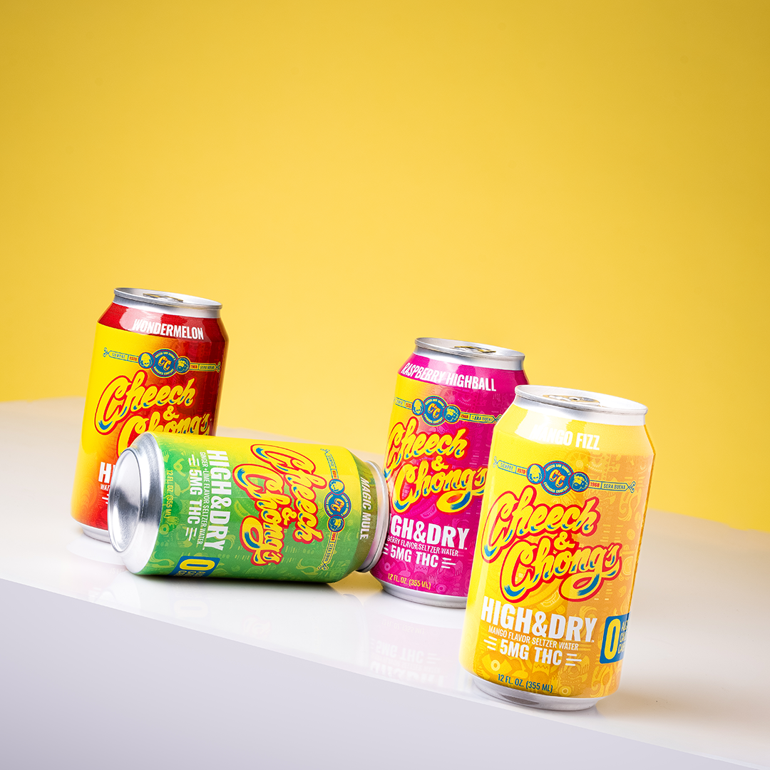Cheech & Chong’s Magic Mule High & Dry Thc Infused Seltzer Water (6 packs)