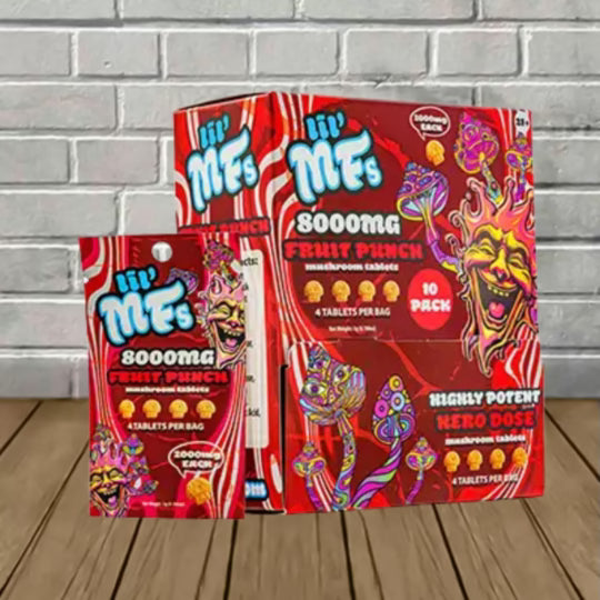 Lil MFs Mushroom Tablets 4ct 8,000mg