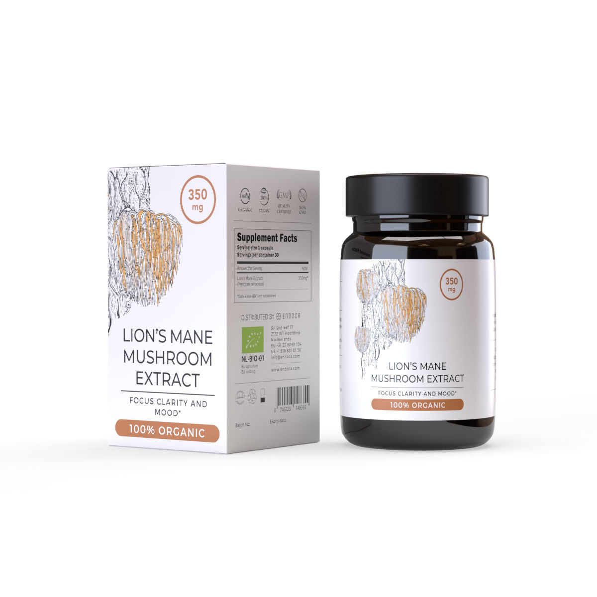 Endoca Lions Mane Extract Best Sales Price - CBD