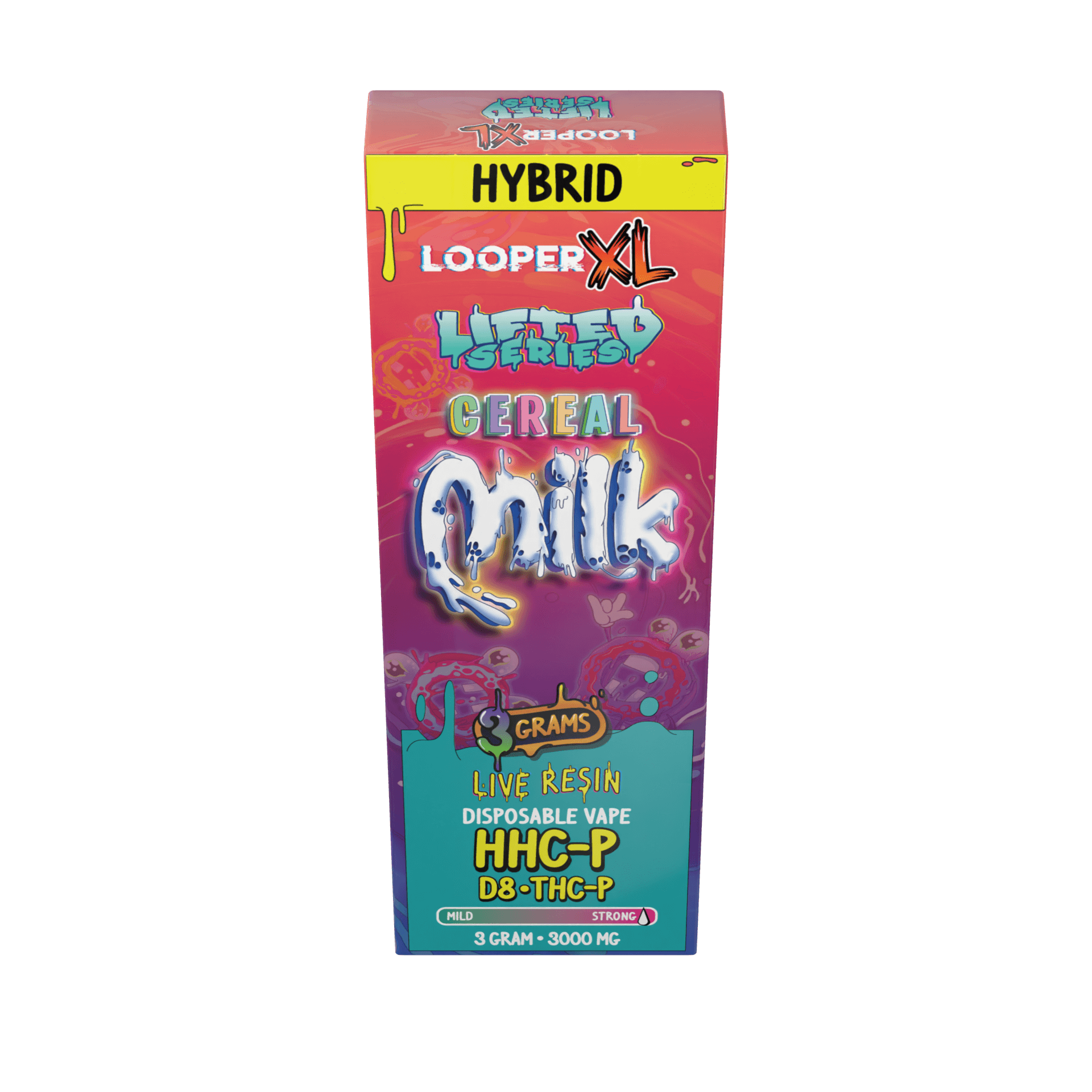 Looper Vape Lifted Series 3G Disposable: Cereal Milk