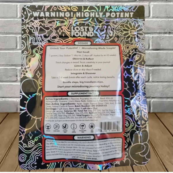 Lost & Found Microdose Gummies 7ct Best Price