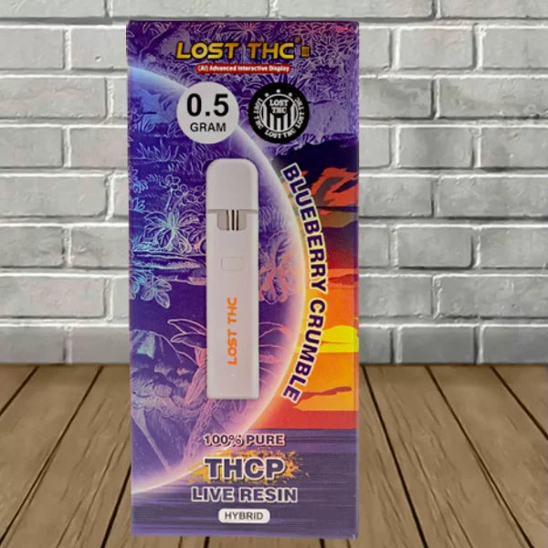 Lost THC 100% Pure THCP Live Resin Disposable 0.5g Best Price