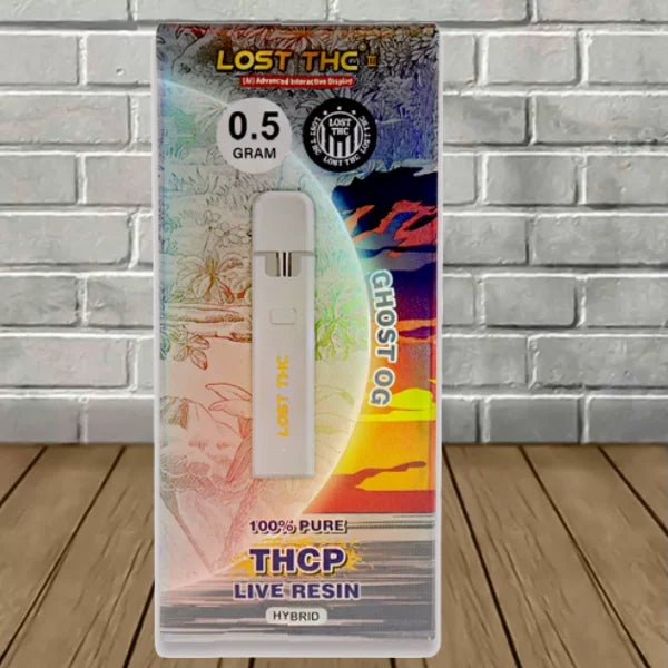 Lost THC 100% Pure THCP Live Resin Disposable 0.5g Best Price