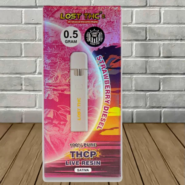 Lost THC 100% Pure THCP Live Resin Disposable 0.5g Best Price
