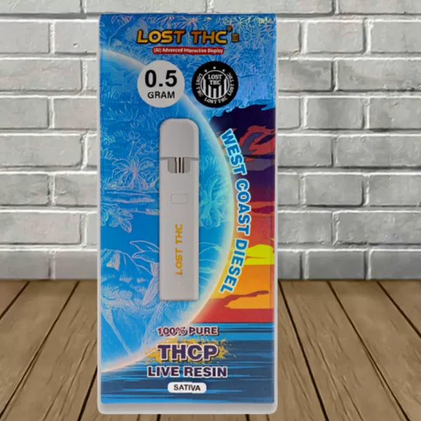 Lost THC 100% Pure THCP Live Resin Disposable 0.5g Best Price