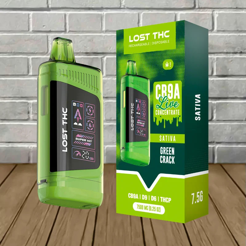 Lost THC CB9A Live Concentrate Disposable V3 7.5g