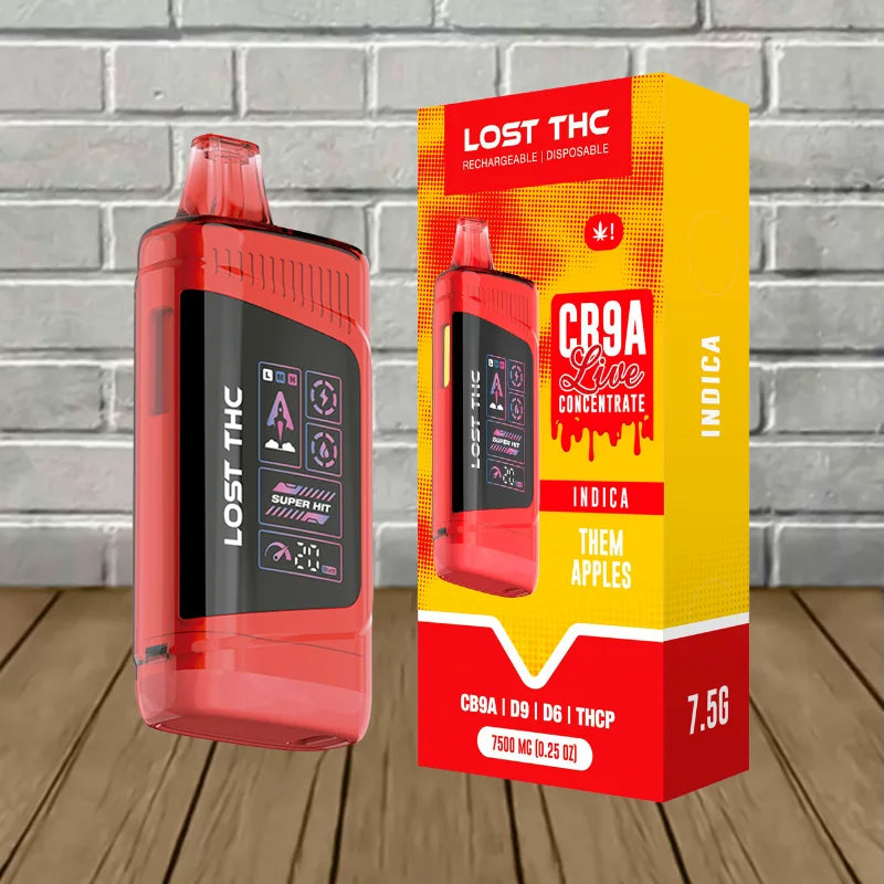 Lost THC CB9A Live Concentrate Disposable V3 7.5g