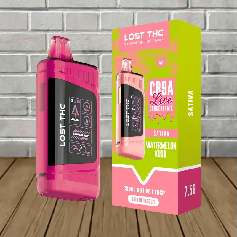 Lost THC CB9A Live Concentrate Disposable V3 7.5g