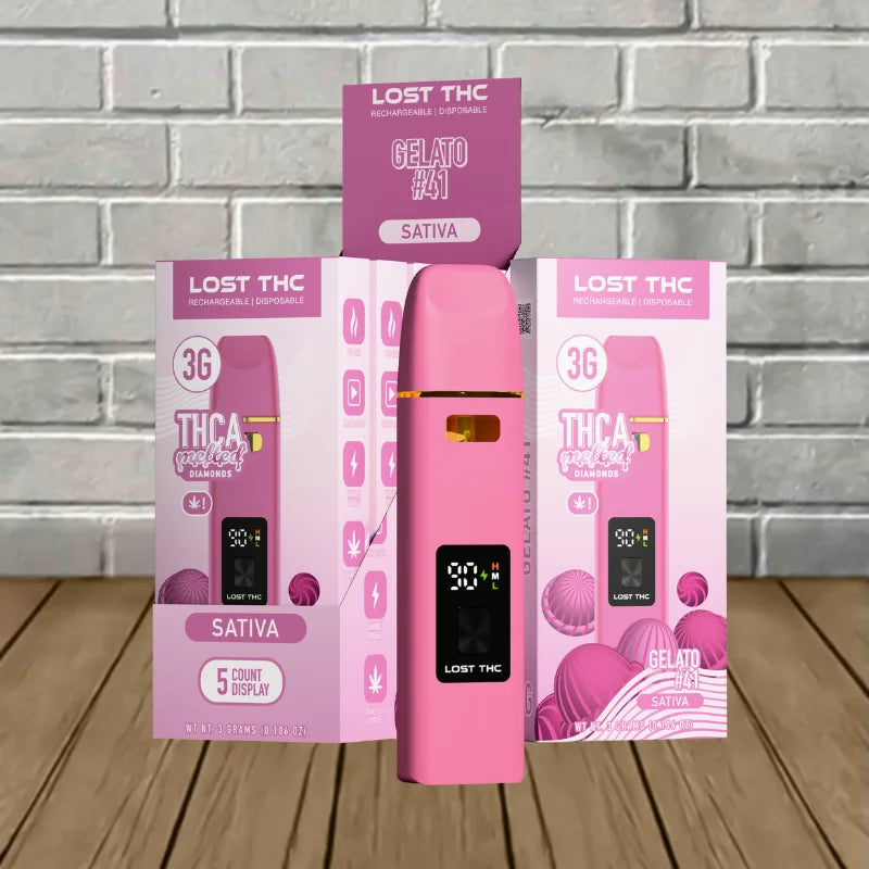 Lost THC V4 3g THCA Disposable Vape